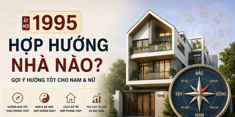 Tuổi 1995 hợp hướng nhà nào